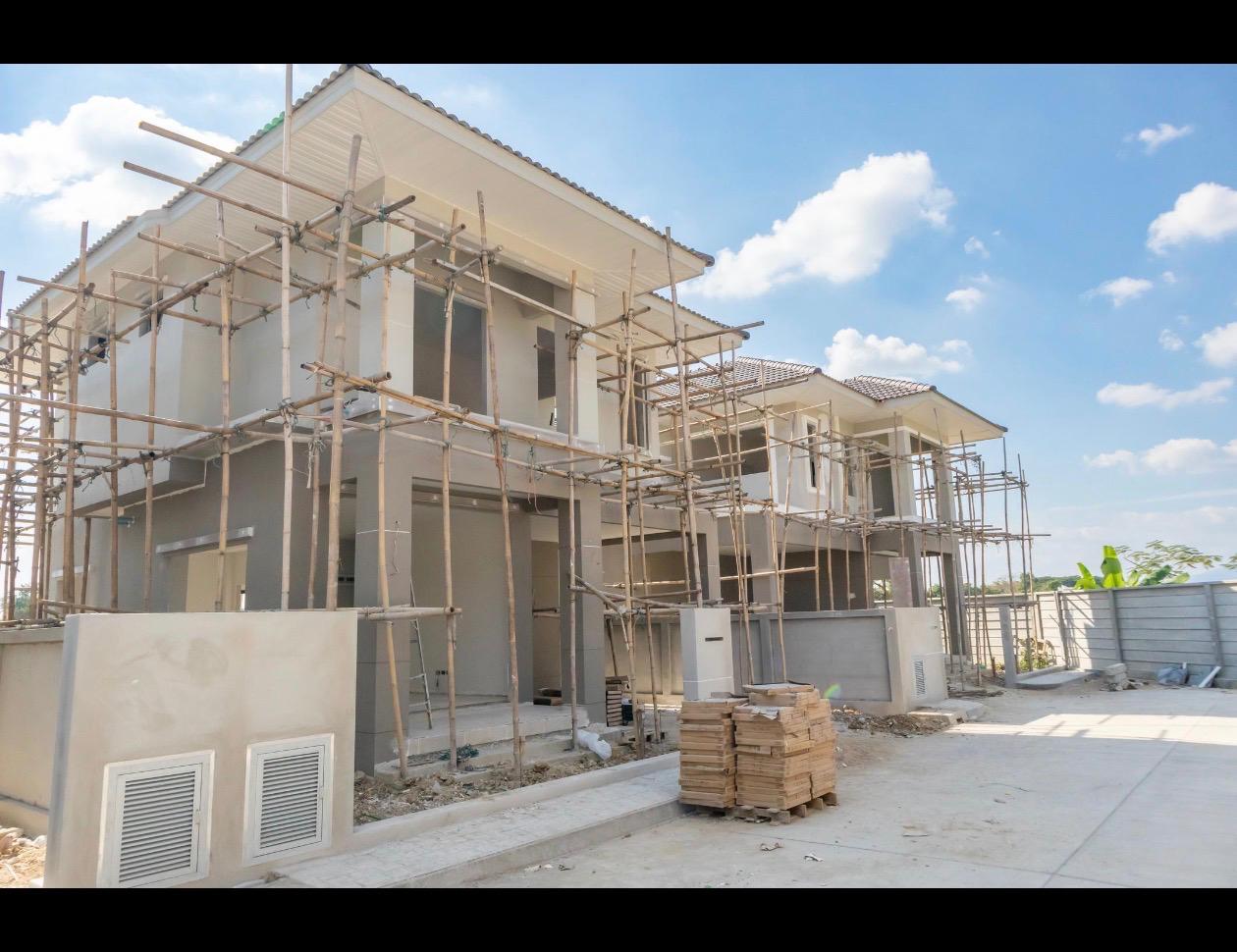 Development of modern layout self contained apartments units